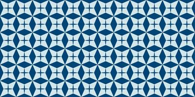 Abstract background, Blue Isometric Seamless Pattern vector