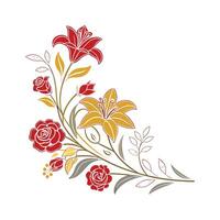 Floral design illustration vector