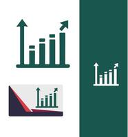 Asset Atlas finance chart vector