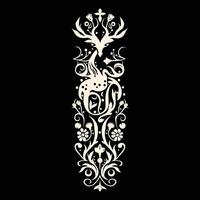 Intricate Vintage Frame Design vector