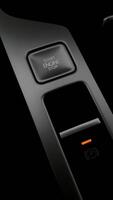 Start stop engine button. Modern transport and technology video