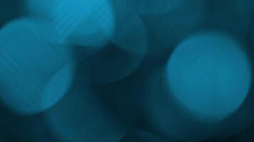 Cyan Bokeh Light Background video