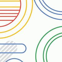 Minimal Abstract Design with a Two-Tone Blue Color Scheme vector
