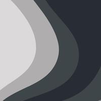Fluid Grayscale Abstract Background with Soft Waves vector