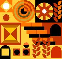 abstract geometric background illustration for design, banner, poster, template, etc vector