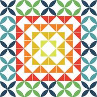 Seamless geometric pattern. Simple abstract triangle background illustration. vector
