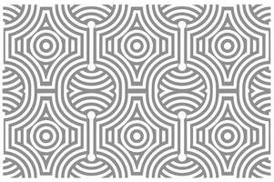 Abstract modern geometric pattern with polka dots on grey background. vector