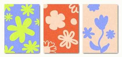 Simple Flower Abstract Background vector