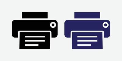 Printer Icon. Printer Device Icon. Print Machine Symbol. Office Printer Sign. Digital Printer. vector