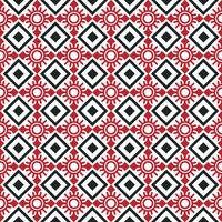 Batik Seamless Pattern Background Ornamental Illustration Design. EPS 10. vector