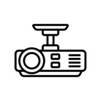 Projection Mapping Icons vector