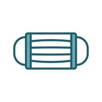 face mask icon design template simple and clean vector