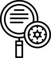 Workflow Manage Line Icon vector
