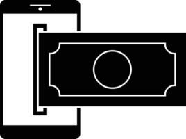Smartphone Digital Payment Fintech Icon vector