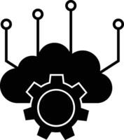 Software as a Service, SaaS Digital Fintech Icon vector