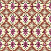 a pattern with pink and brown colors vector