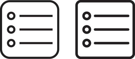 timeline, outline, list icon, burger line app menu for home or drop list vector