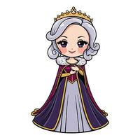 The Tiny Heir with a Magic Wand vector
