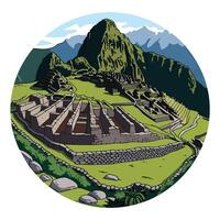 The Crumbling Path to the Past vector