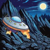 The Silent Spaceship vector