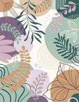 Spring design banner frame background for design. vector