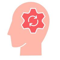 Mindset progress illustration vector