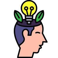 illustration of artificial intelligence growth vector