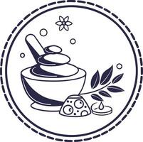 Serene Spa Elements vector