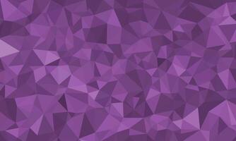 Modern abstract purple background with polygons. Mosaic illustration with triangle shape pattern element for display, business, website, advertising, display, idea, header, decoration vector