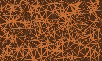 Brown polygon abstract shape. Irregular triangle pattern element texture design. Suitable for backdrop banner, cover, website, advertising, idea, decoration, page, display, marketing vector
