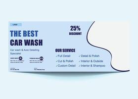 Luxury Car Wash and Detailing Experience the Difference.Perfect for showcasing services, promotions, and branding. Easy to edit for social media success. vector