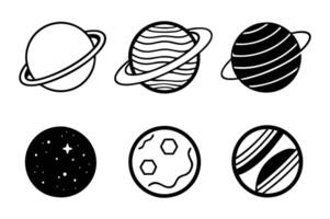 Globe icon illustration on white background vector