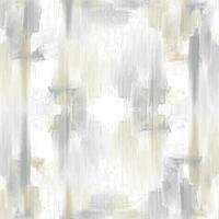 a white and gray abstract painting with a white background h vector