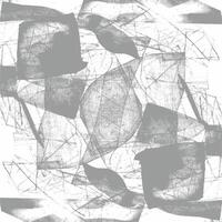 a gray and white abstract design with a square shape vector
