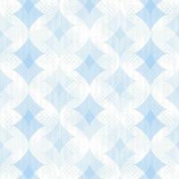 a blue and white pattern with a diamond shape vector