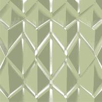 a green and white geometric pattern vector