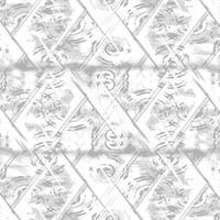 a gray and white pattern with a design vector