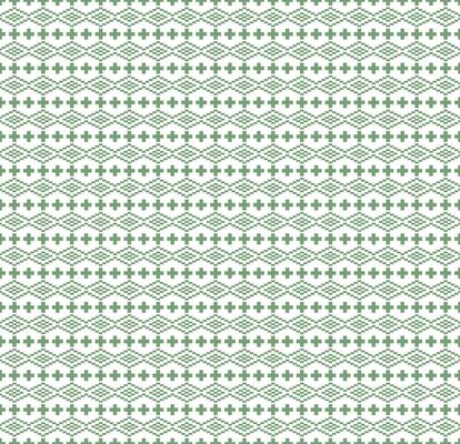 a green and white pattern with a diamond pattern