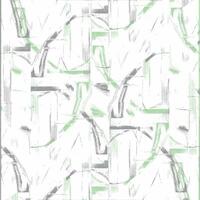 a green and white abstract pattern with a square shape vector