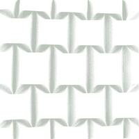 a white and green pattern of square vector