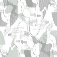 abstract seamless pattern in grey and white vector