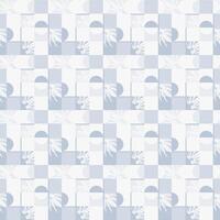 a blue and white pattern with geometric shapes vector