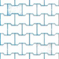 a blue and white pattern with squares vector