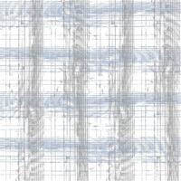 a blue and white plaid fabric with a pattern vector