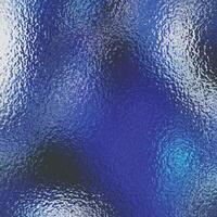Dark ultramarine grain texture. Blue matte effect. Frosted glass tile. Crumpled shiny foil background vector