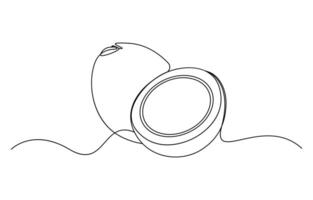 Single continuous line drawing vector