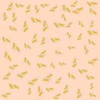 Abstract Seamless Birthday Ribbon Pattern, Playful and Random vector