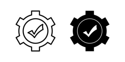 easy installation Icon set. Symbol isolated white background. illustration. color editable. vector