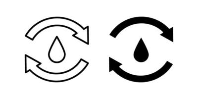menstrual cycle Icon set. Symbol isolated white background. illustration. color editable. vector