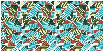 A striking pattern composed of numerous squares in diverse colors, showcasing a lively and artistic design. vector